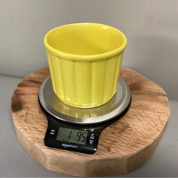 🟡 Vintage - McCoy Floraline Brilliant Yellow Planter / Pot - Circa 1960s - Rare - Picture 15 of 16